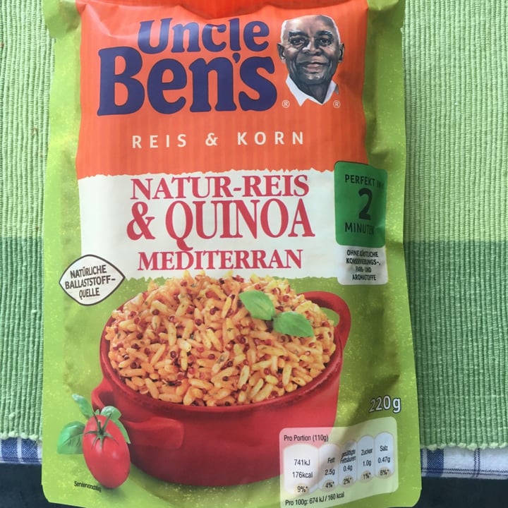 review photo of Uncle Ben's Uncle Ben's Rice & Grains Wholegrain & Quinoa (Tomato & Basil) shared by @markondi on 15 May 2020 - review