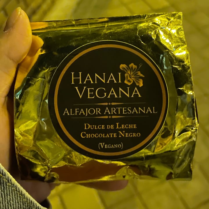 photo of Hanai Vegana Alfajor artesanal shared by @monicavillar on  05 Nov 2021 - review