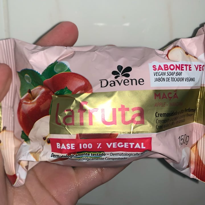 review photo of Davene Sabonete La fruta- Maçã shared by @jonathan-veg on 15 Oct 2022 - review