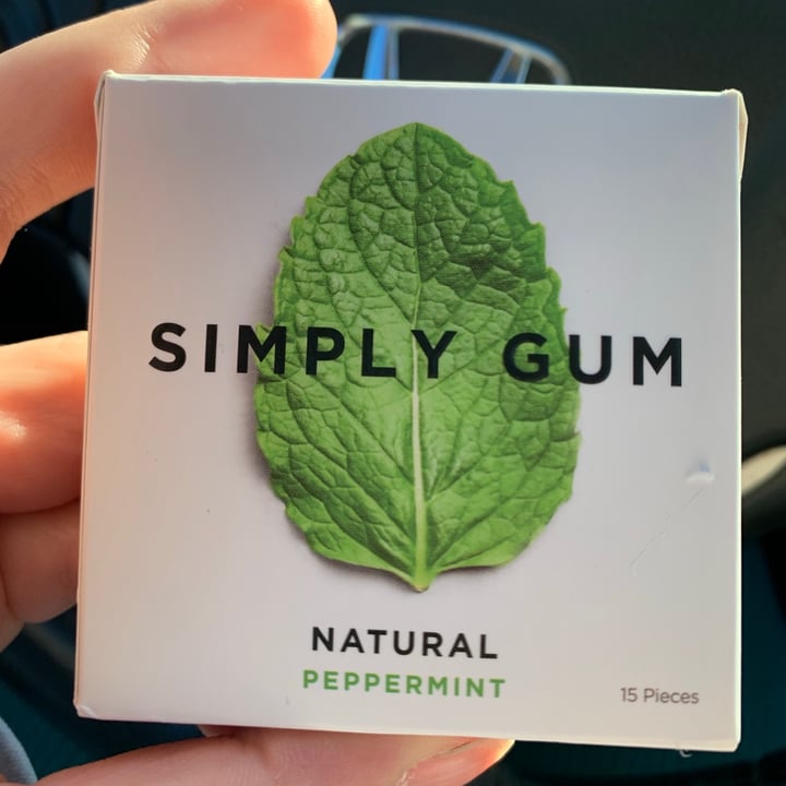 review photo of Simply Gum Peppermint Gum shared by @khart24 on 30 Apr 2021 - review