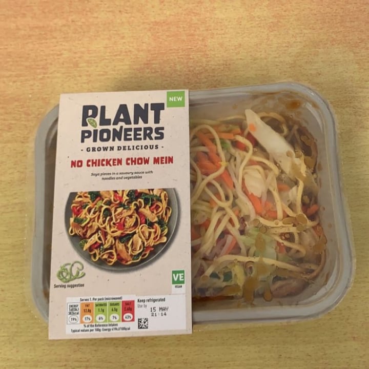 photo of Plant Pioneers No Chicken Chow Mein shared by @freyatiarna on  04 Jul 2022 - review