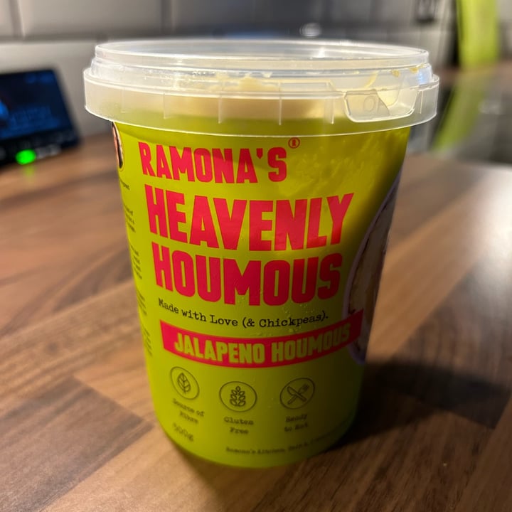 photo of Ramona's Heavenly Houmous Jalapeño Houmous shared by @godefroy86 on  24 Oct 2022 - review