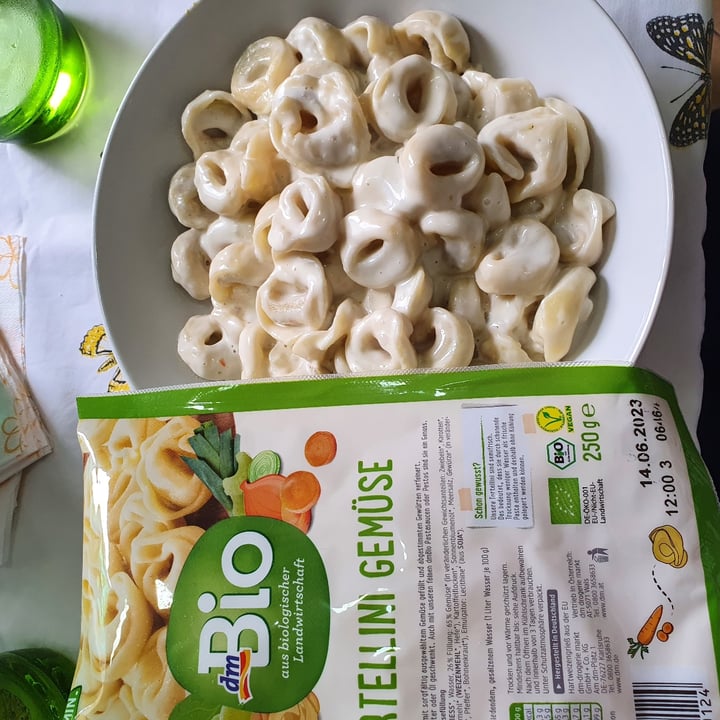 photo of dmBio Tortellini shared by @mirtyveganlove on  23 Oct 2022 - review