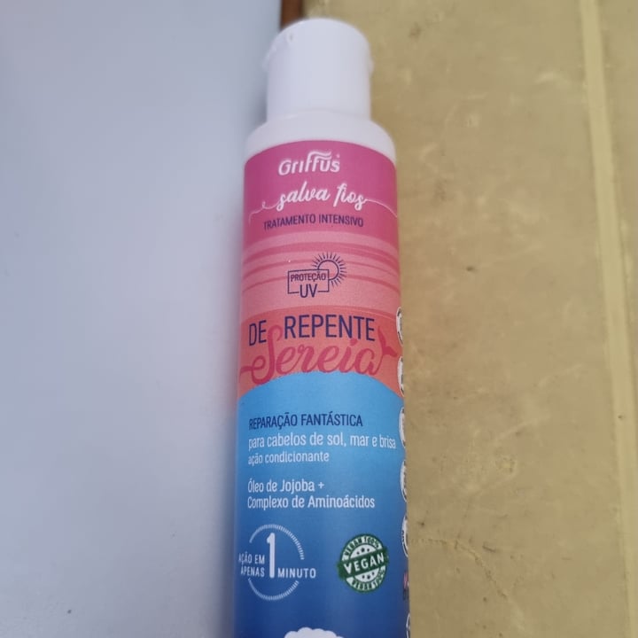 photo of Griffus Condicionador Derrepente Sereia shared by @patdroeber on  23 Apr 2022 - review