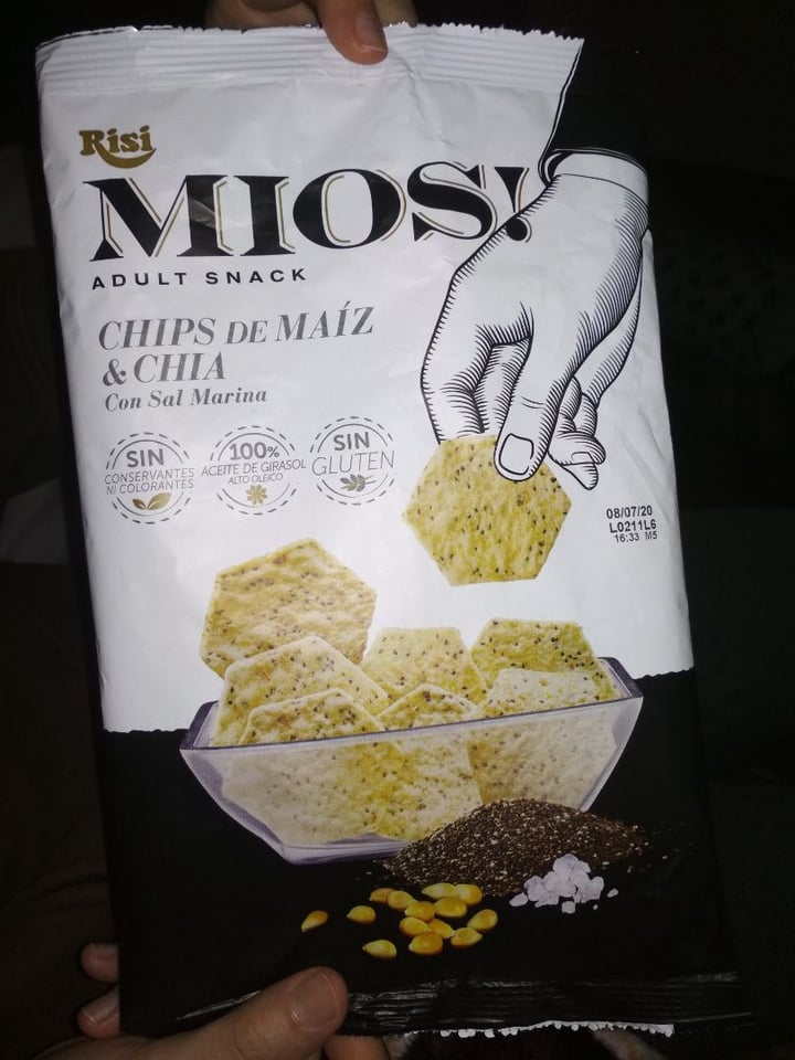 photo of Risi Chips De Maíz Y Chía shared by @barrygary on  11 Apr 2020 - review