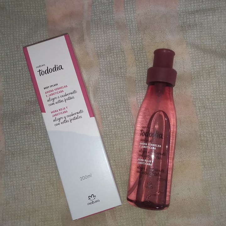 photo of Natura Body splash de mora roja y jabuticaba shared by @nievedecocco on  28 Sep 2021 - review