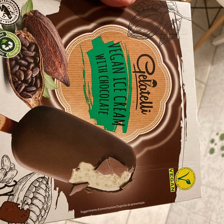 photo of Gelatelli Vegan Ice Cream With Chocolate shared by @shantim on  01 Jun 2022 - review