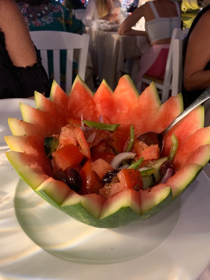 photo of D'Angelo Restaurante Vegan Greek Salad shared by @marybventura on  18 Jul 2019 - review