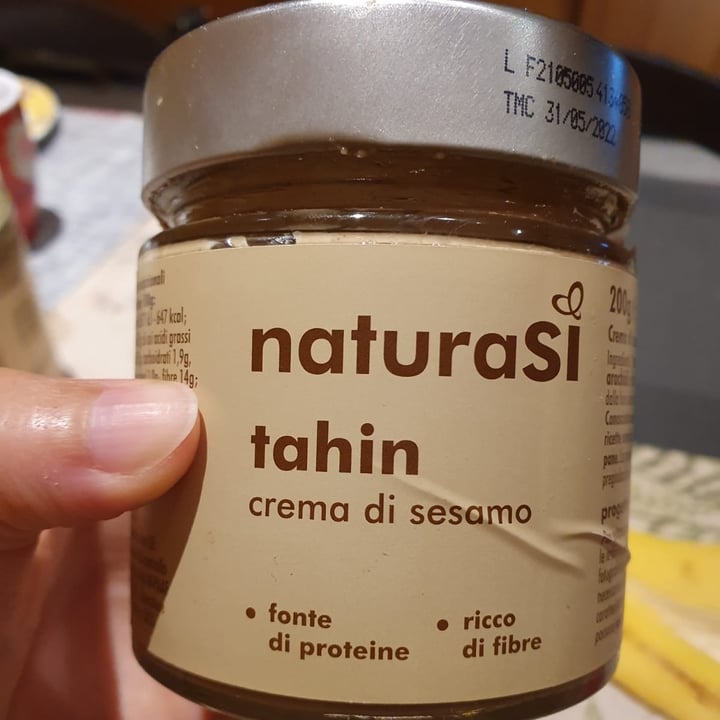 photo of Natura Sì Tahin crema di sesamo shared by @alr on  30 Nov 2021 - review