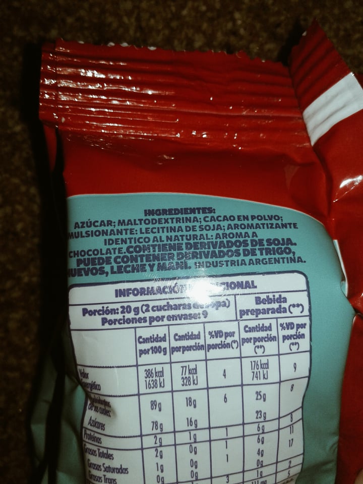 review photo of Arcor Cacao shared by @florlorente on 24 Dec 2020 - review