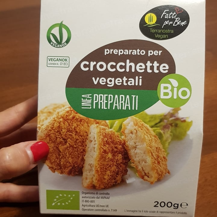 photo of Fatti per bene terranostra vegan Preparato Per Crocchette shared by @mati13 on  29 Aug 2022 - review