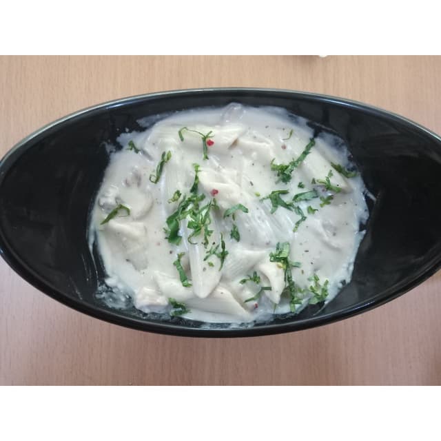 Photo of the dish “Vegan white sauce pasta”