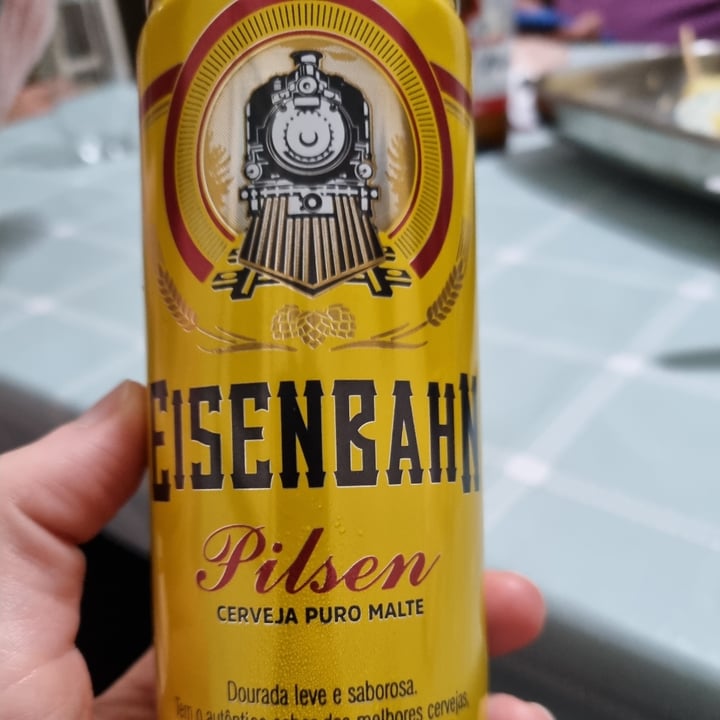 photo of Eisenbahn Pilsen Cerveja Puro Malte shared by @anakleiner on  19 Jun 2022 - review