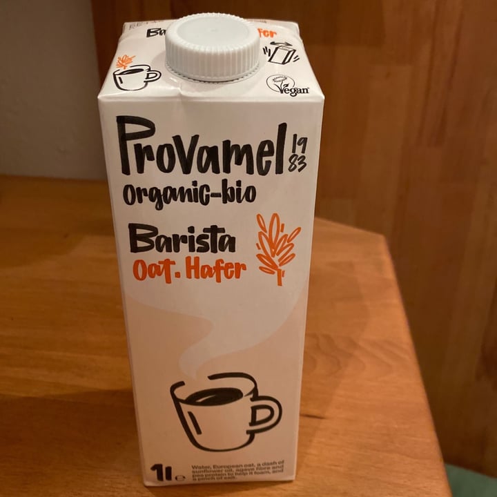 photo of Provamel Provamel Organic Barista Oat Milk shared by @thefruityavocado on  30 Apr 2020 - review