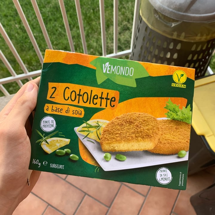 photo of Vemondo 2 Cotolette a Base di Soia shared by @lorisguglielminotti on  28 May 2022 - review