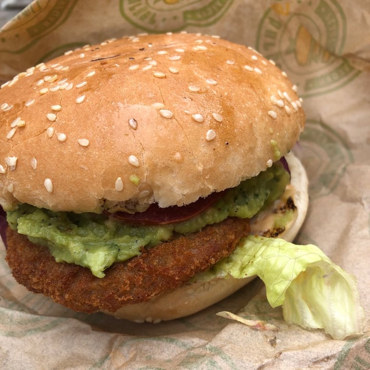 photo of VBurger Camden Seitan Schnitzel Burger shared by @mayajones on  06 Sep 2020 - review