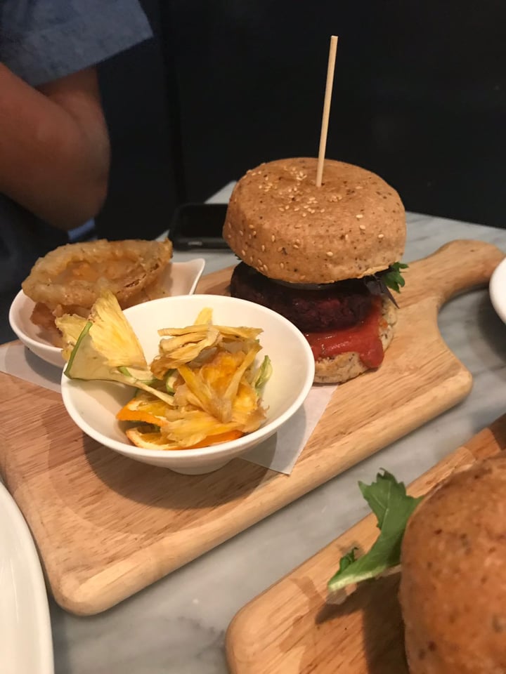 photo of Real Food Novena Beet (Millet) Burger shared by @mam on  23 Feb 2018 - review