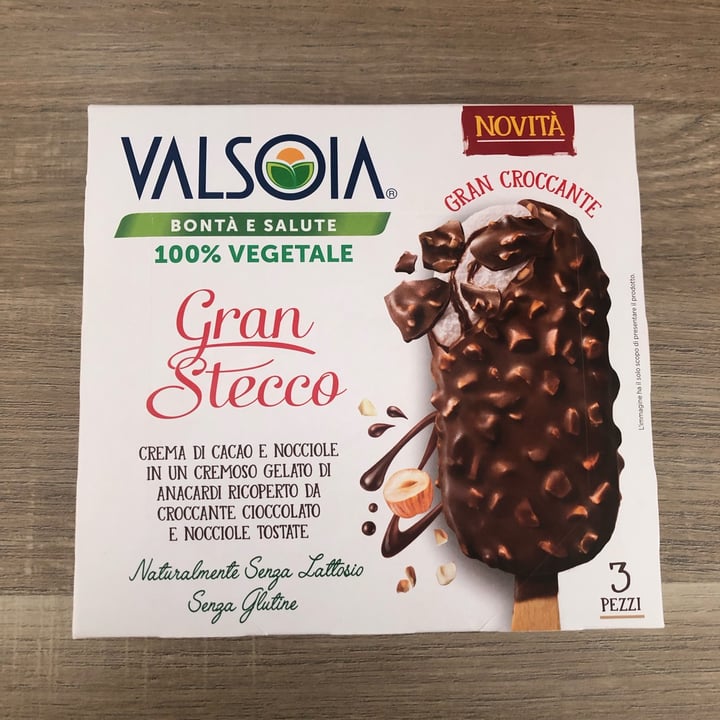 photo of Valsoia Gelato gran stecco shared by @emanuelalauriola on  25 Aug 2022 - review