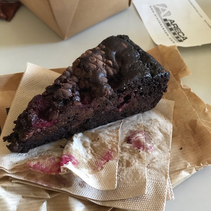 photo of Papparé Torta vegana cioccolato e lamponi shared by @annapaolaserio on  20 Aug 2022 - review