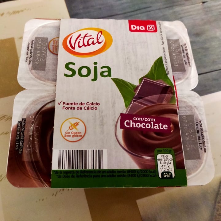 photo of Vital Yogur de soja con chocolate shared by @alabama on  30 Jan 2021 - review
