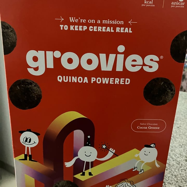 photo of groovies Quinoa Powered Sabor Chocolate shared by @enriquegg on  22 Aug 2022 - review