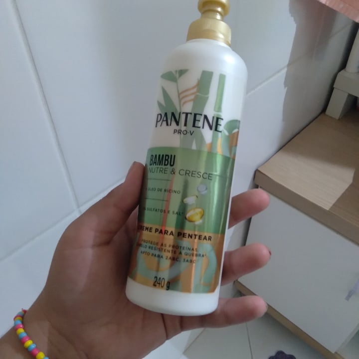 photo of Pantene Creme de bambu shared by @bellevegan on  20 Feb 2022 - review