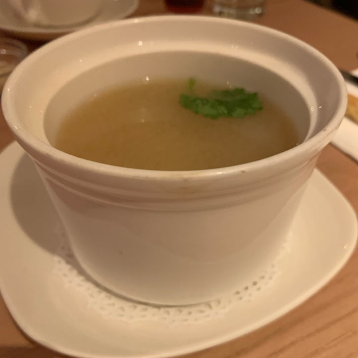 photo of SUFOOD Singapore Miso-Kombu Soup with Shimeiji Mushroom & Lotus Seed shared by @vegzari on  13 Jul 2022 - review