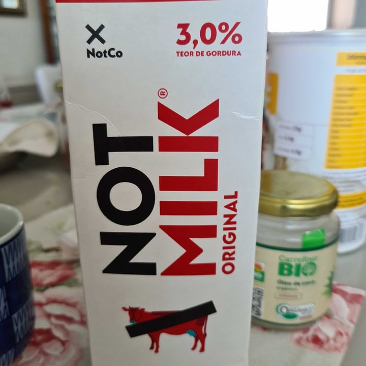 photo of NotCo Not Milk Original shared by @carloslima on  27 Aug 2022 - review