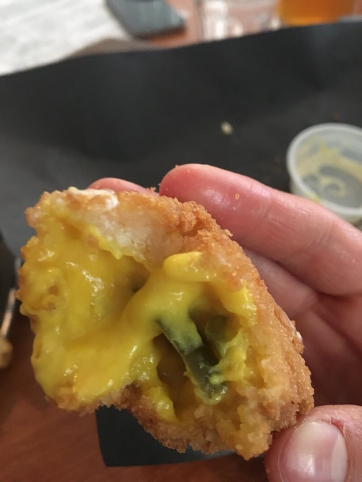 review photo of Bar Vegandale Jalapeño poppers shared by @veganbee on 13 Sep 2019 - review