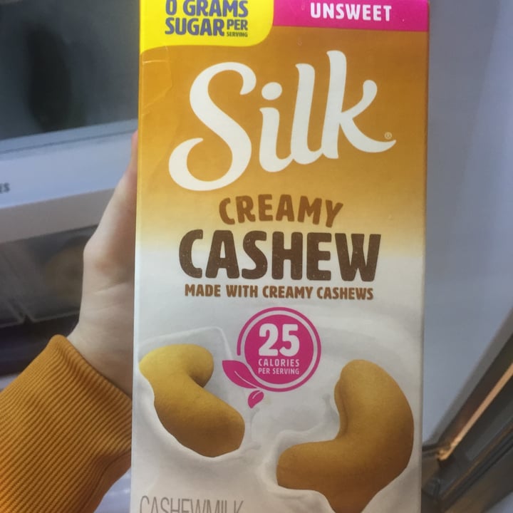 review photo of Silk Creamy Cashew Unsweetened Milk shared by @blazelski on 25 Dec 2021 - review