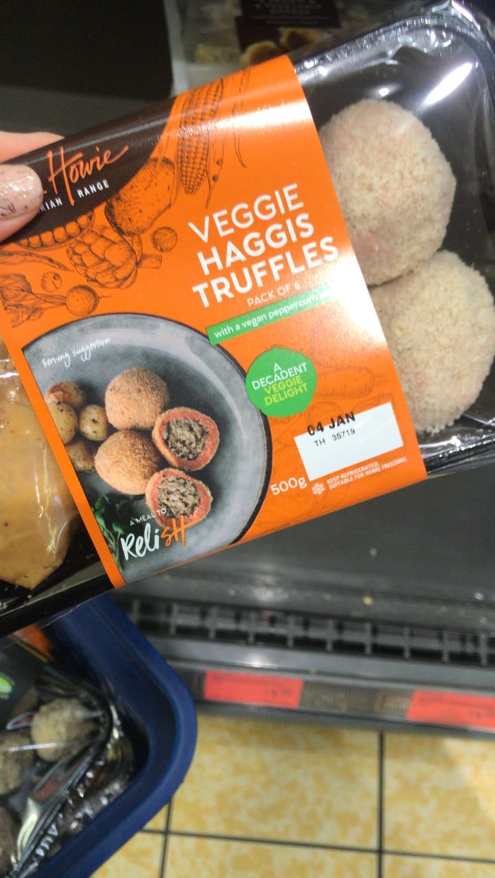 photo of Simon Howie Veggie Haggis Truffles shared by @lcmackay1 on  14 Mar 2020 - review