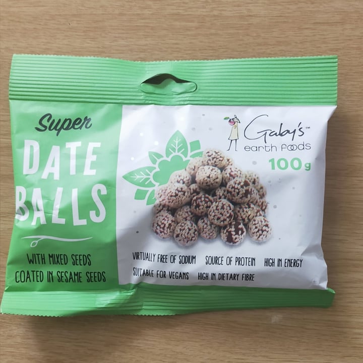 photo of Gaby’s Earth Foods Super Date Balls (mixed seeds) shared by @carolize on  12 Jan 2022 - review
