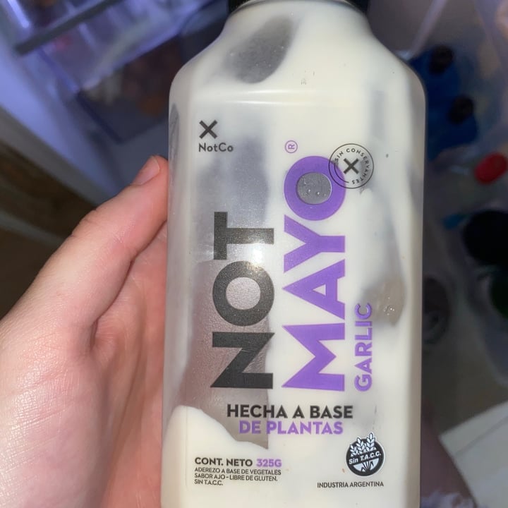 photo of NotCo Not Mayo Garlic shared by @valentommasino on  23 Mar 2021 - review