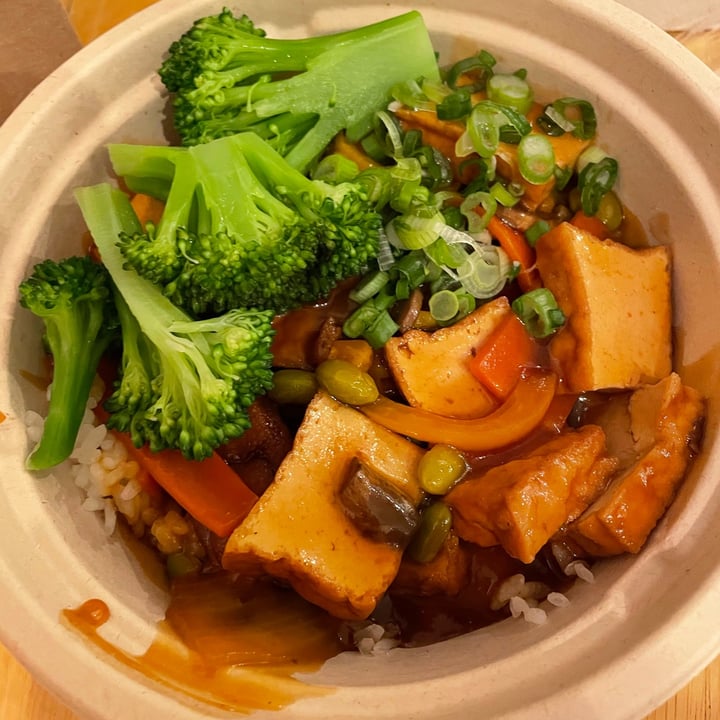 review photo of Okome House Atsuage Don shared by @veganpianist on 10 Jun 2021 - review