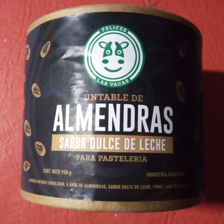 photo of Felices Las Vacas Untable de Almendras Sabor Dulce de Leche Repostero shared by @sebastianurano on  03 Jun 2021 - review