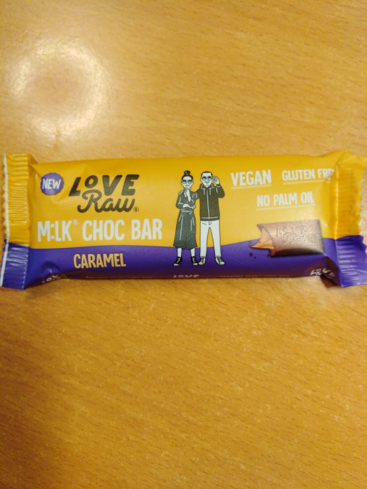 photo of LoveRaw Milk Choc Bar Caramel shared by @llucia on  27 Oct 2022 - review