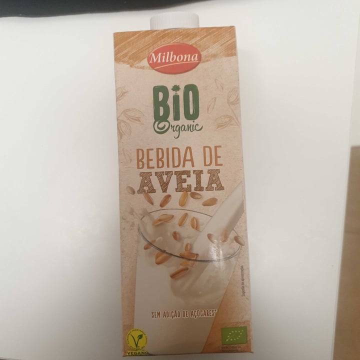 photo of Milbona Bebida de avena Bio shared by @ines-vieira on  19 Oct 2022 - review