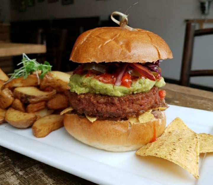 review photo of Seeds For The Soul Ltd Beyond meat burger shared by @mmaustin on 31 Mar 2020 - review