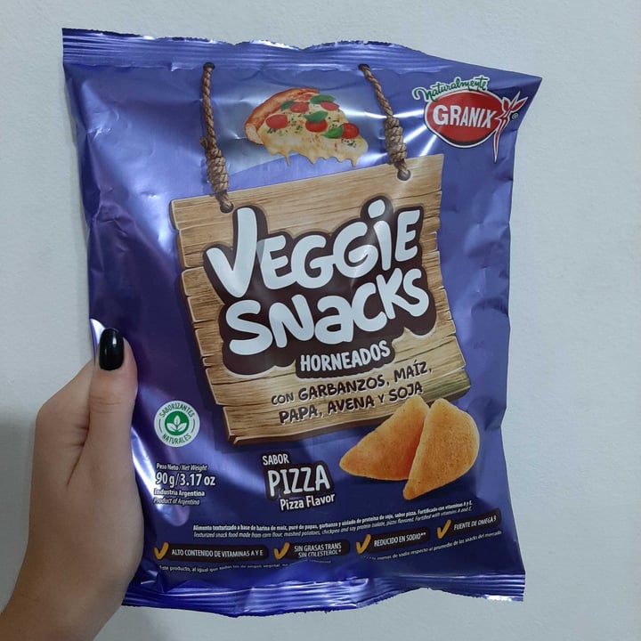 photo of Granix Veggie Snacks sabor Pizza shared by @agusmar on  15 Mar 2021 - review