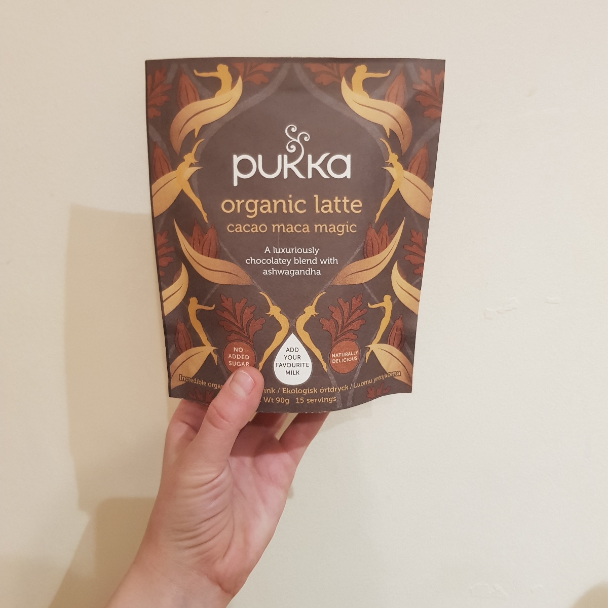 Organic Latte Cacao Maca Magic at Pukka Herbs Review by