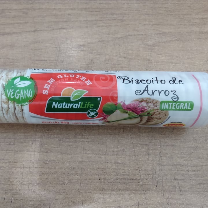 photo of NaturalLife Biscoito de arroz integral shared by @samy84 on  27 Jun 2022 - review