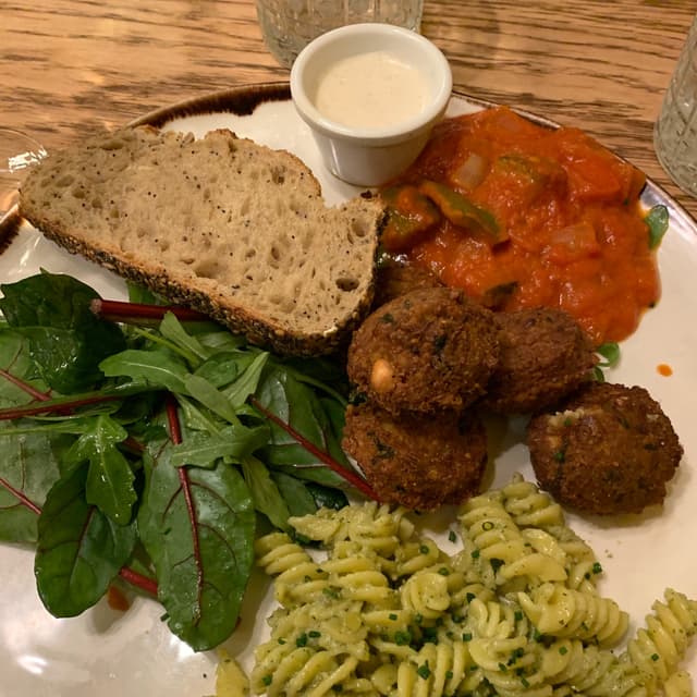 Foto del plato “Market food”