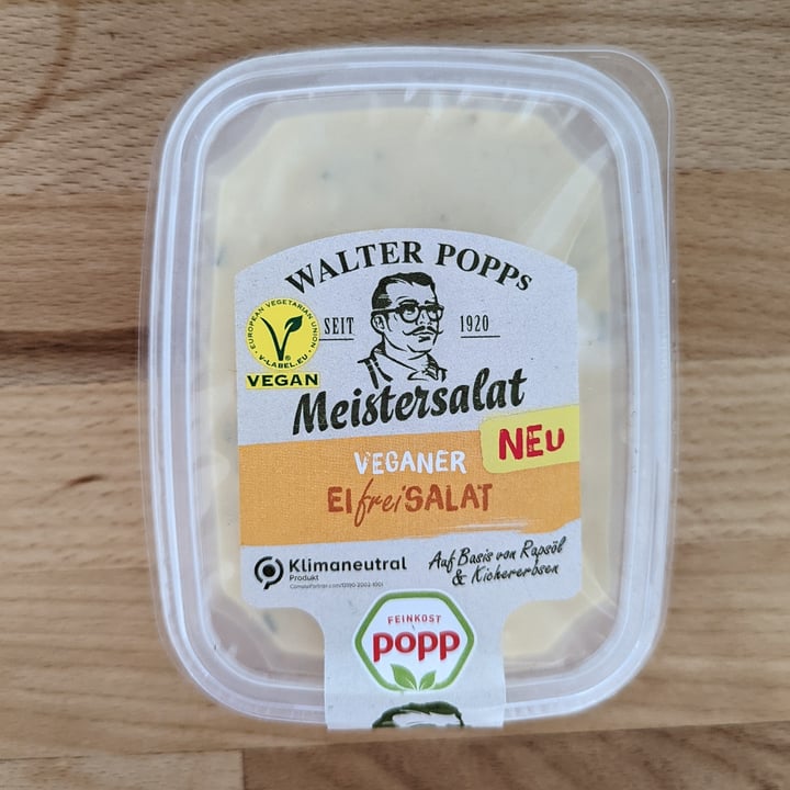 photo of Walter Popps Meistersalat veganer Ei-frei-Salat shared by @esclaire on  18 Jun 2022 - review