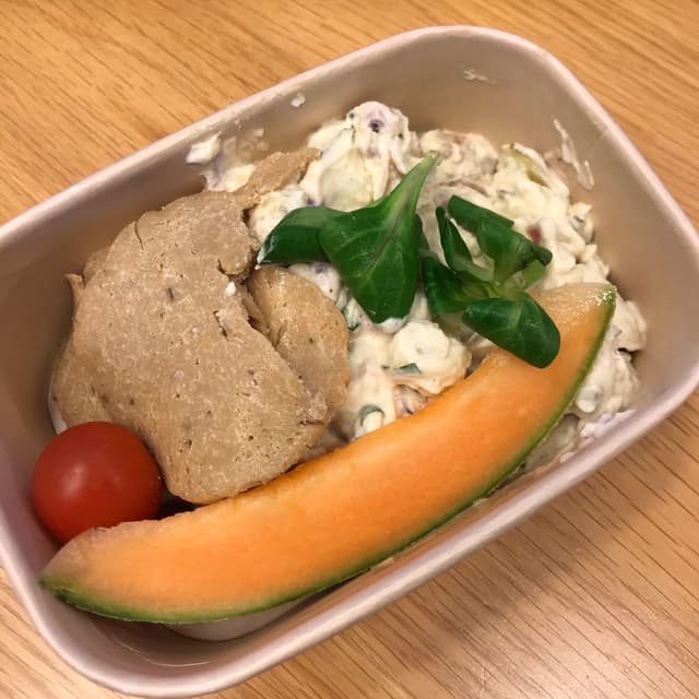 Photo of the dish “Sitan h*m With potatoe salad”