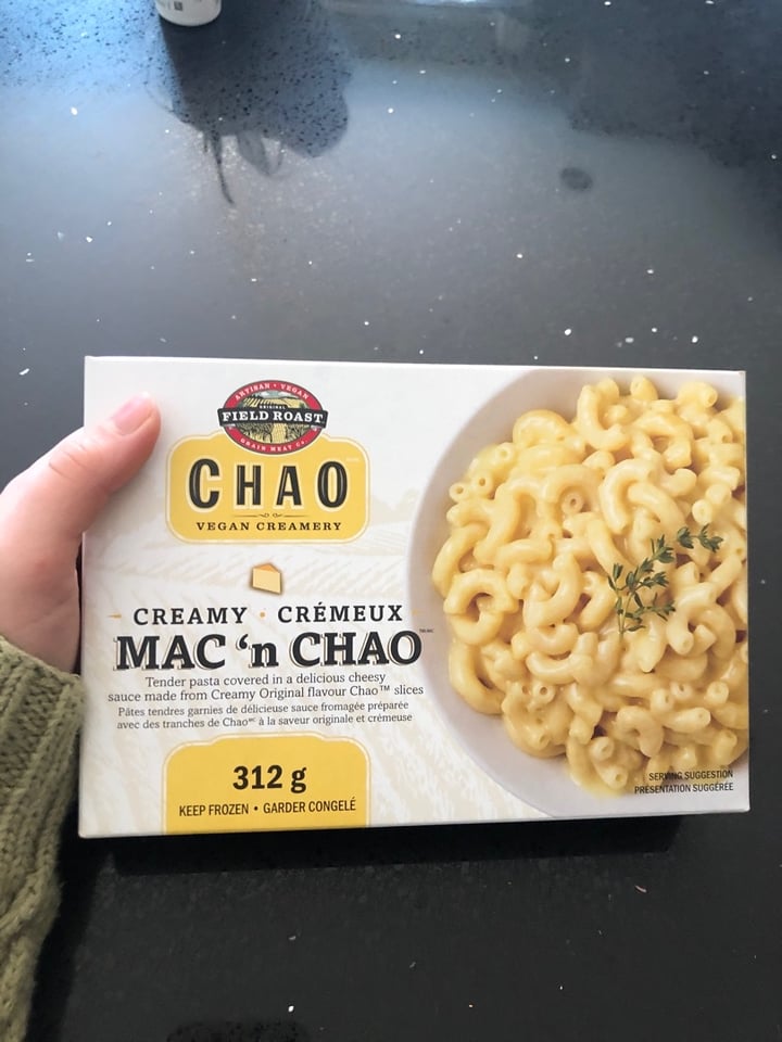 review photo of Field Roast Creamy Mac ân Chao shared by @thegeekyveg on 22 Apr 2020 - review