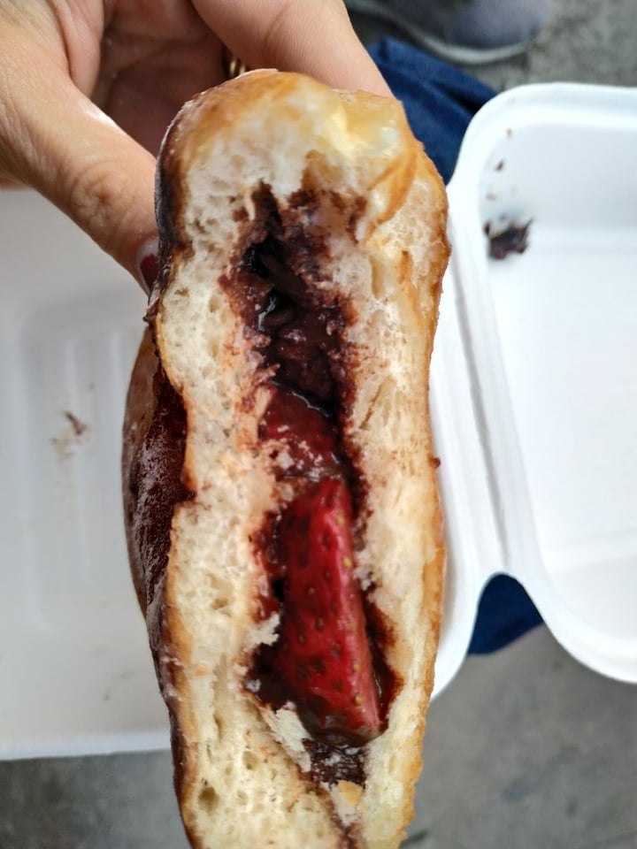 review photo of Chök The Chocolate Kitchen Donut shared by @youeatveggie on 26 Mar 2020 - review
