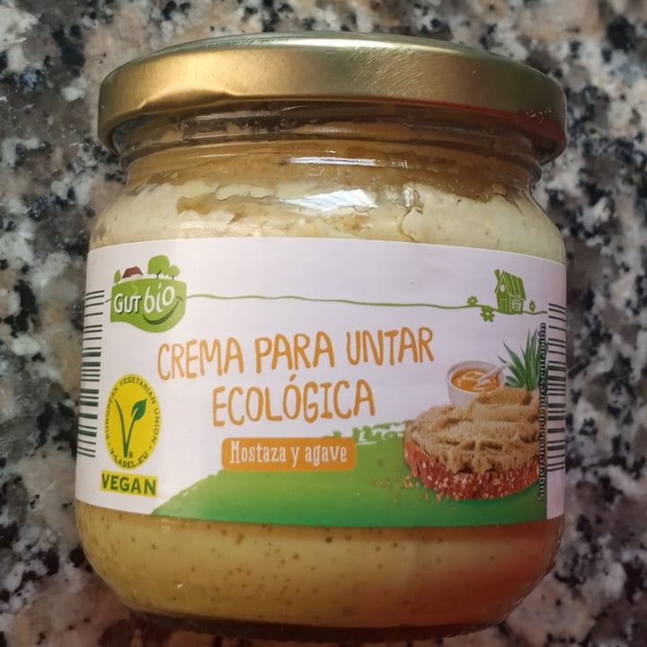photo of GutBio Crema Para Untar Ecologica Mostaza Y Ágave shared by @titoherbito on  11 Oct 2022 - review