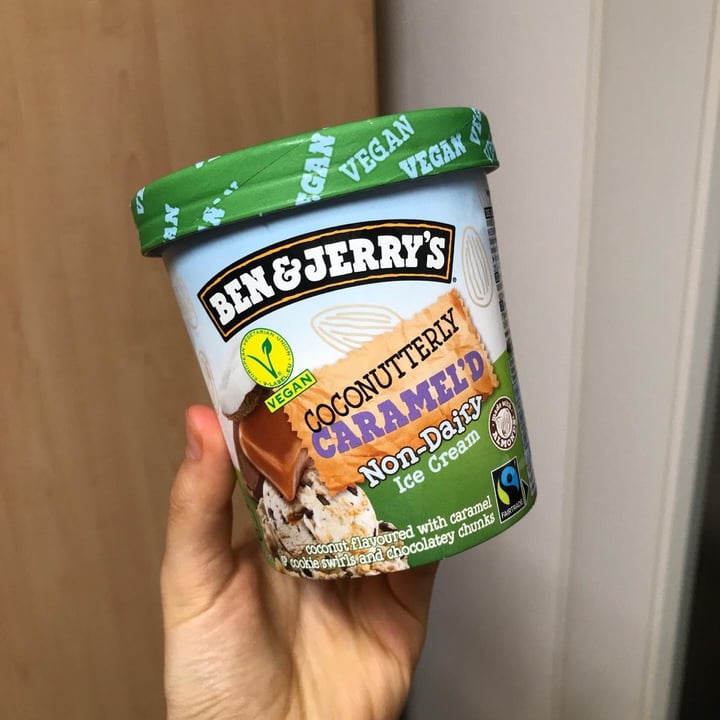 photo of Ben & Jerry's Coconutterly Caramel’d Non-Dairy Ice Cream shared by @addictedtopeas on  03 Aug 2022 - review