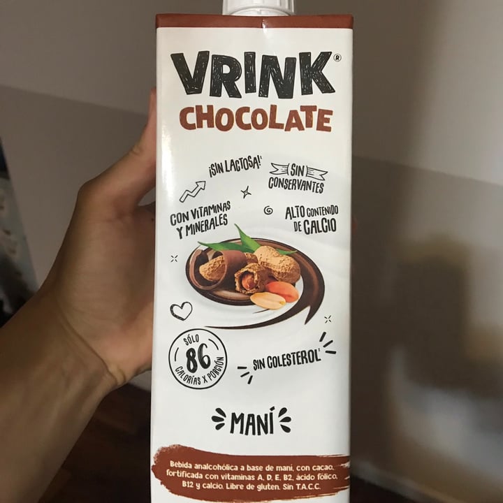 photo of Vrink Vrink Chocolate de Mani shared by @esteficasotti on  24 Dec 2020 - review