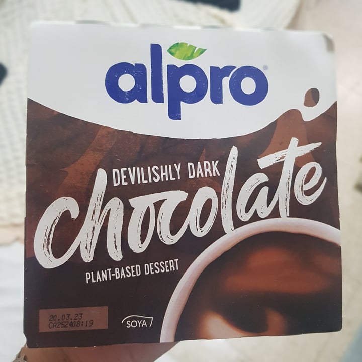 photo of Alpro Dark Chocolate Dessert shared by @elemevtary on  29 Sep 2022 - review